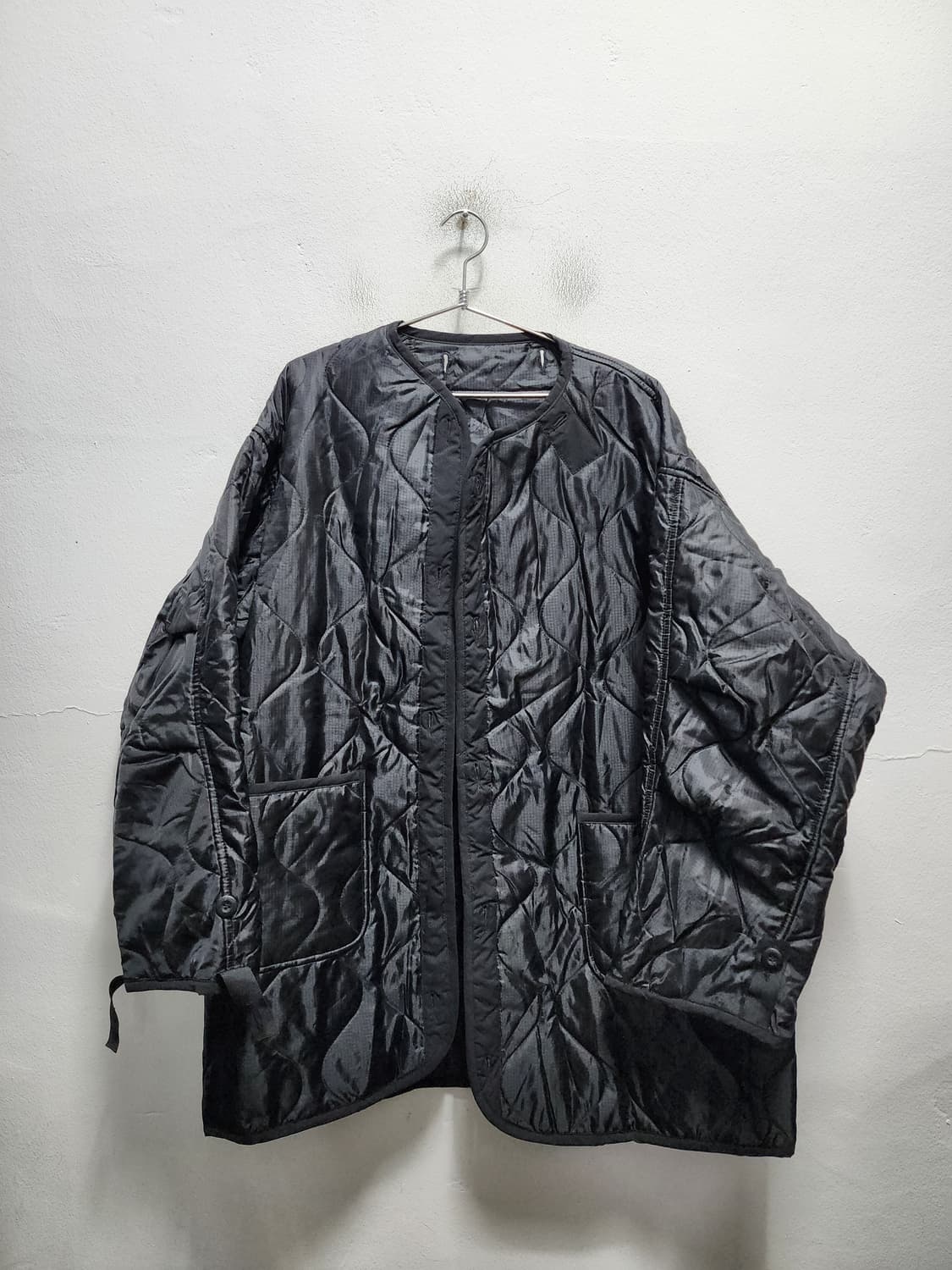 밀리터리 블랙 퀼팅 3M 내피 점퍼 상품이미지1