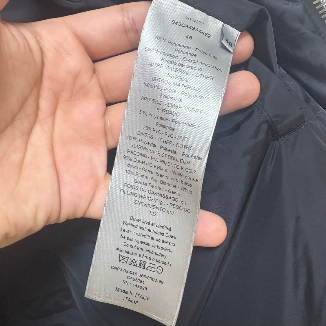 [48/새상품급] 디올 오블리크 패딩 상품이미지4