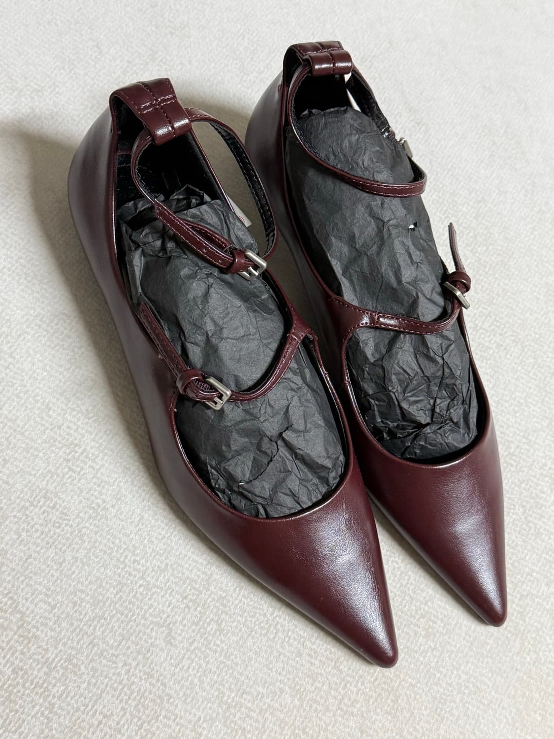 ZARA 자라 스트랩 키튼힐 슈즈 상품이미지3