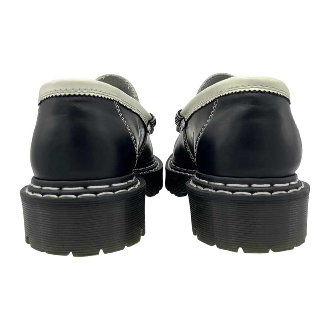 280 닥터마틴 펜톤 DS 컨트라스트 로퍼 블랙 화이트 (UK9) 상품이미지5