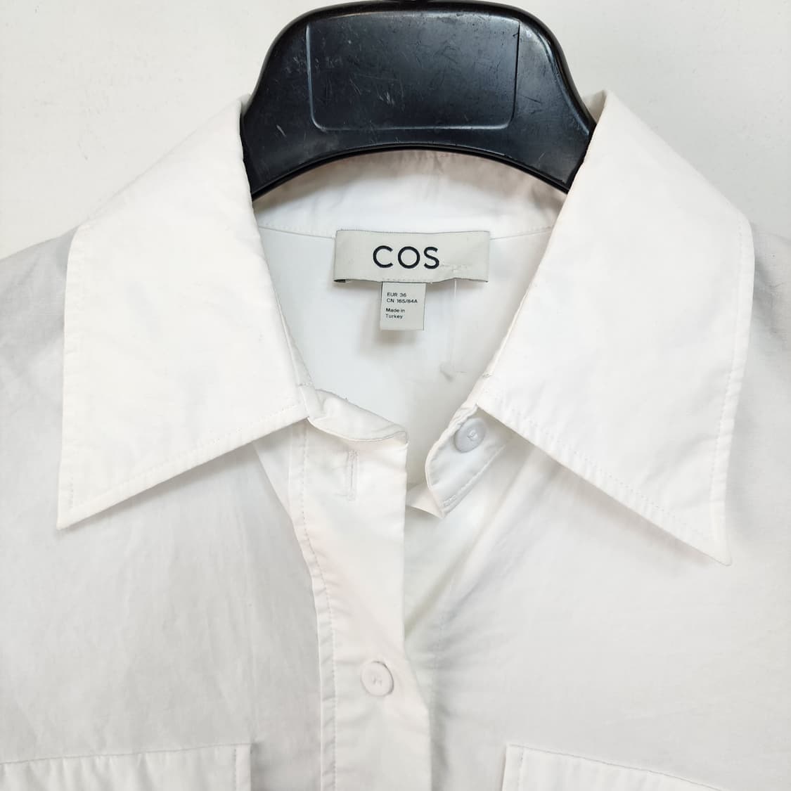 COS 코스 화이트 포켓 셔츠 상품이미지2