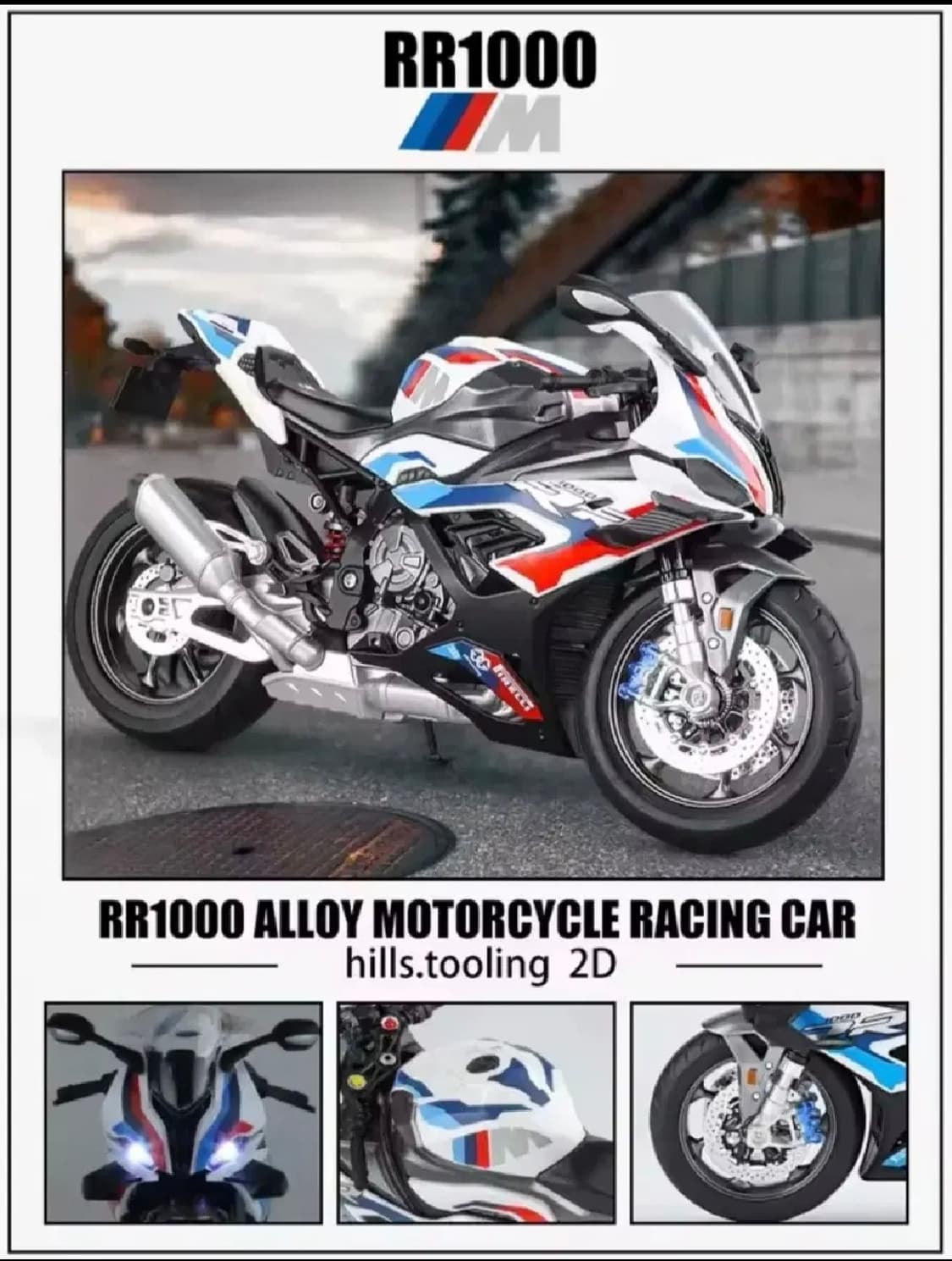 BMW M1000RR 다이캐스트 모형 상품이미지6