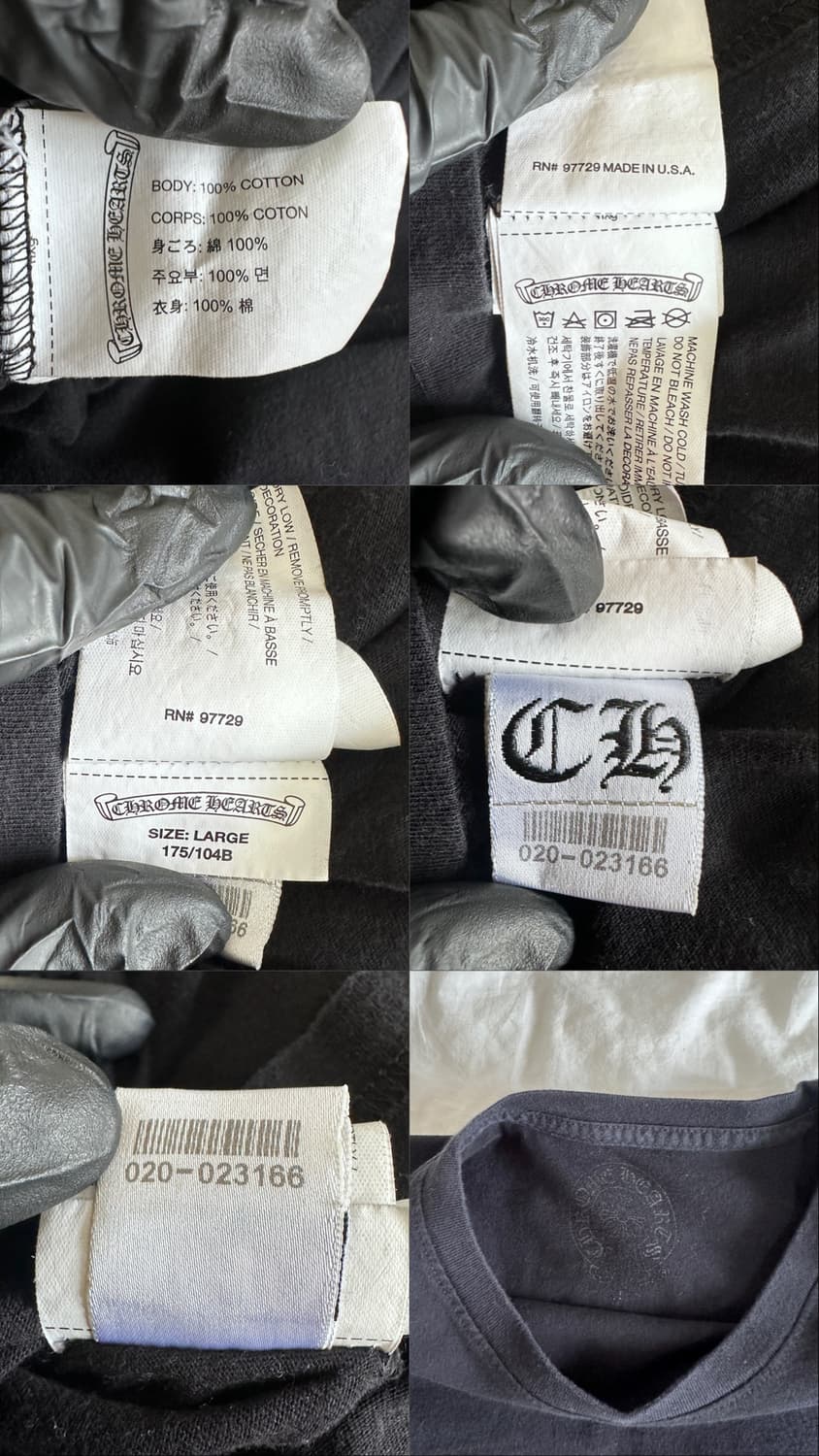 vintage chrome hearts flame LS(hold) 상품이미지8