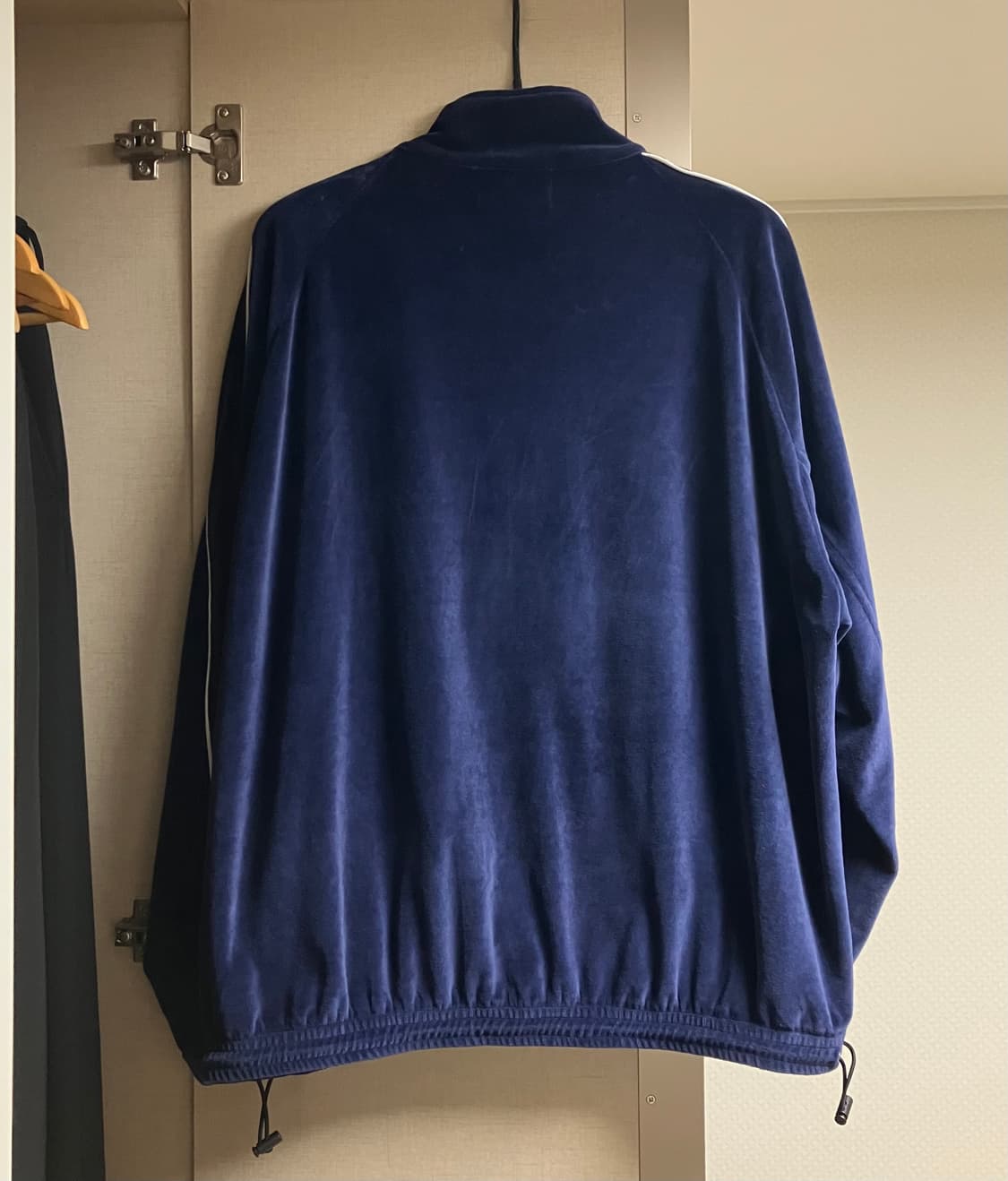 Black weridos blue velour jersey 상품이미지2
