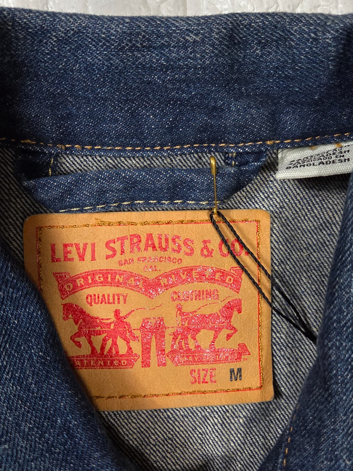 리바이스 데님 청자켓 트러거 자켓 M 상품이미지7