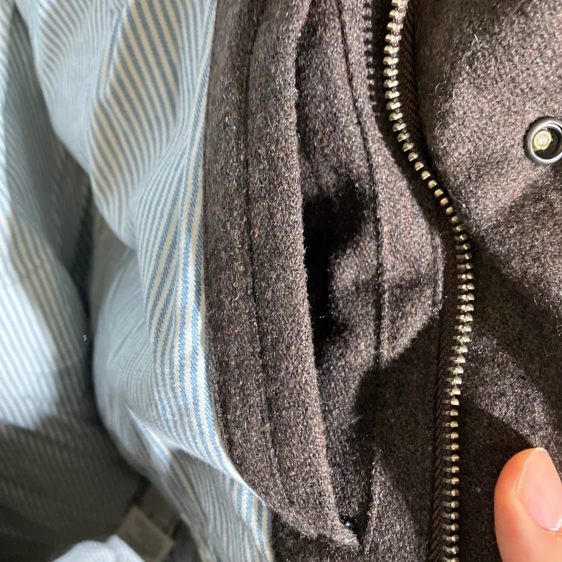 M)라이풀 울 덕다운 패딩 점퍼 상품이미지5