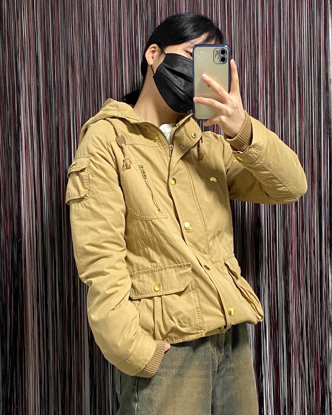 (Japan)y2k 야상패딩 ✔️𝙎𝙞𝙯𝙚 : 상품이미지2