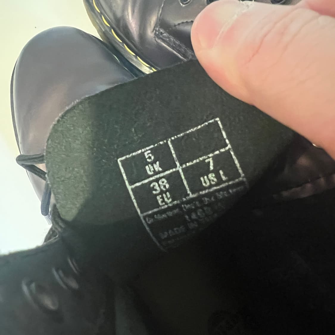 닥터마틴 1460 파스칼 퍼플 메탈릭 부츠 상품이미지6