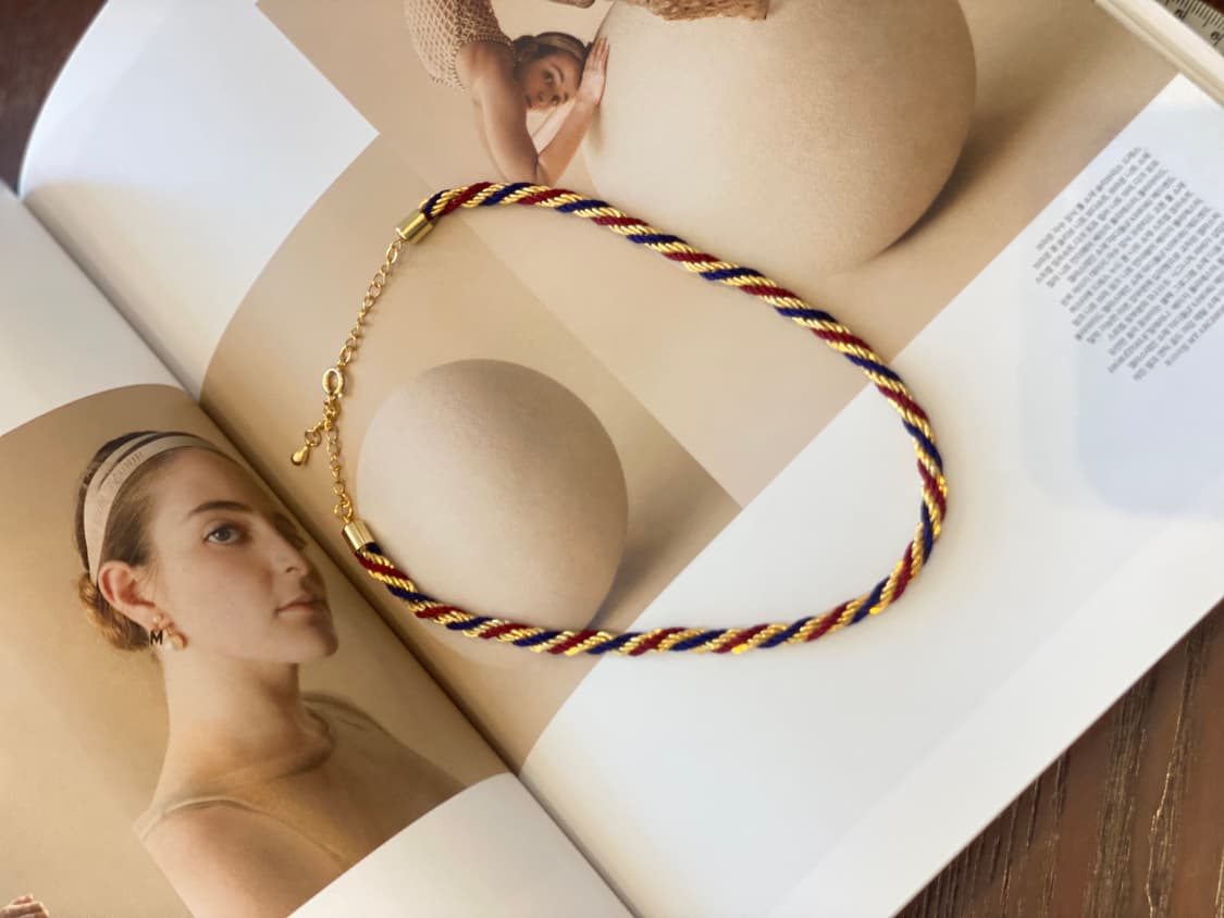 빈티지 트리 꼬임 초커 목걸이 상품이미지8