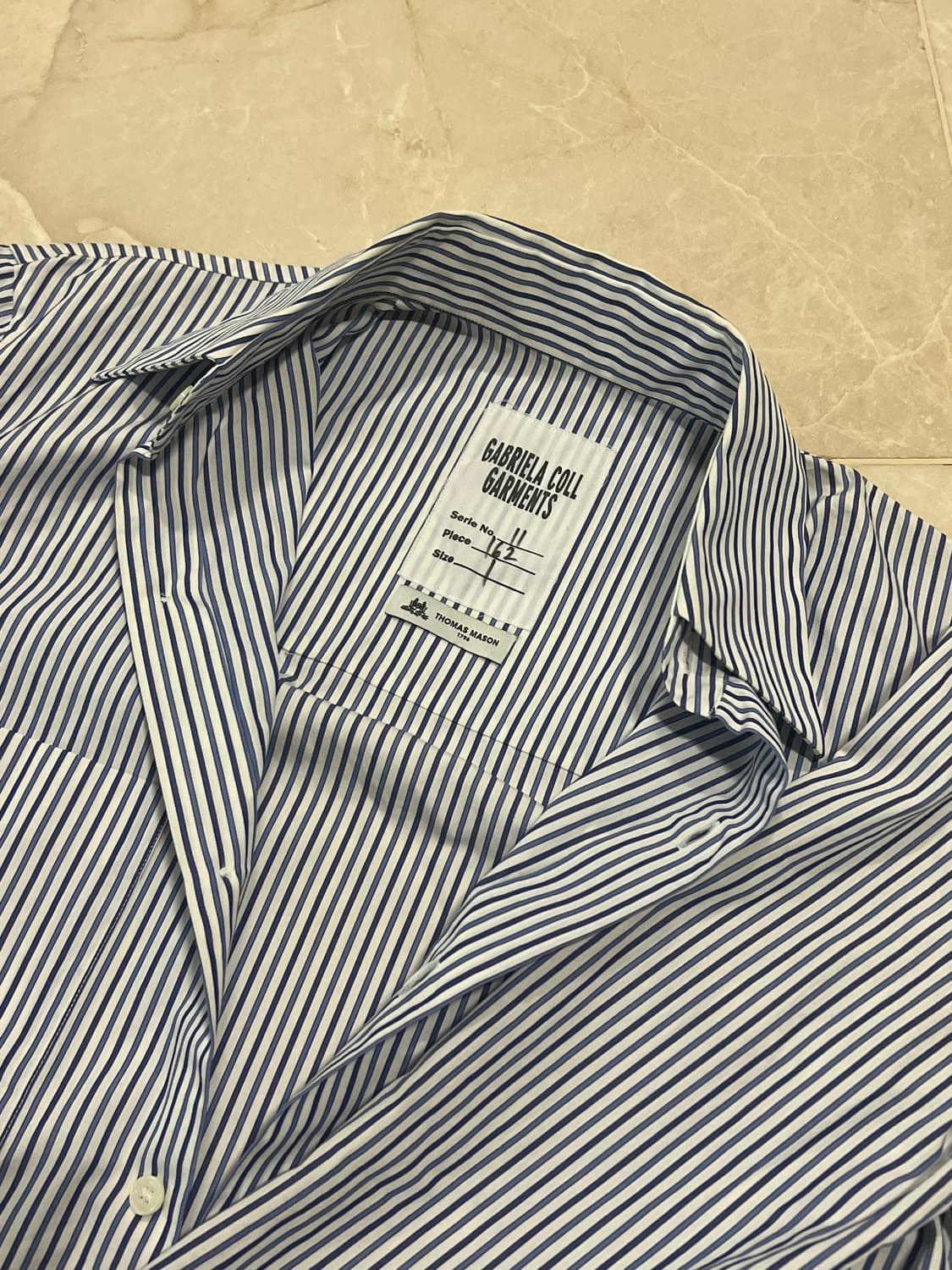 가브리엘라 콜 가먼츠 스트라이프 셔츠 no.162 1size 상품이미지2