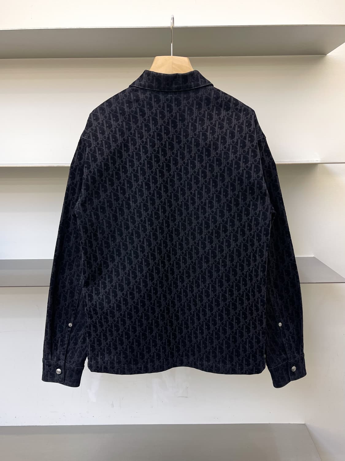 디올 오블리크 벨벳 셔츠 상품이미지4