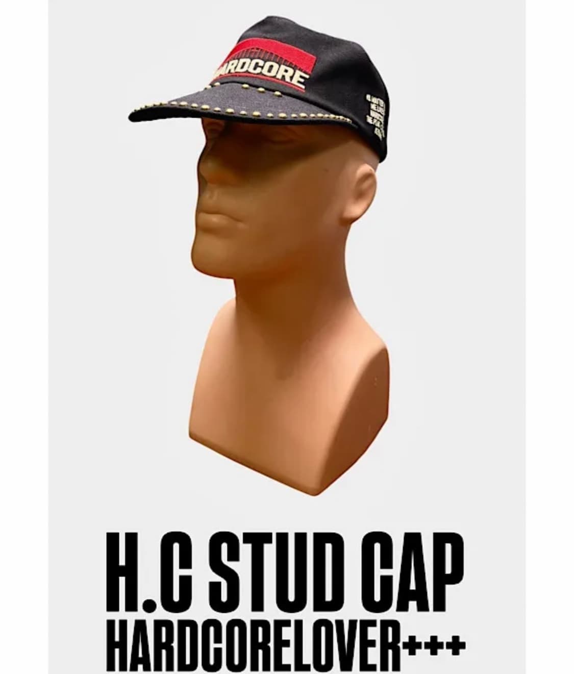 하드코어러버 H.C STUD. BLACK. CAP. 상품이미지2