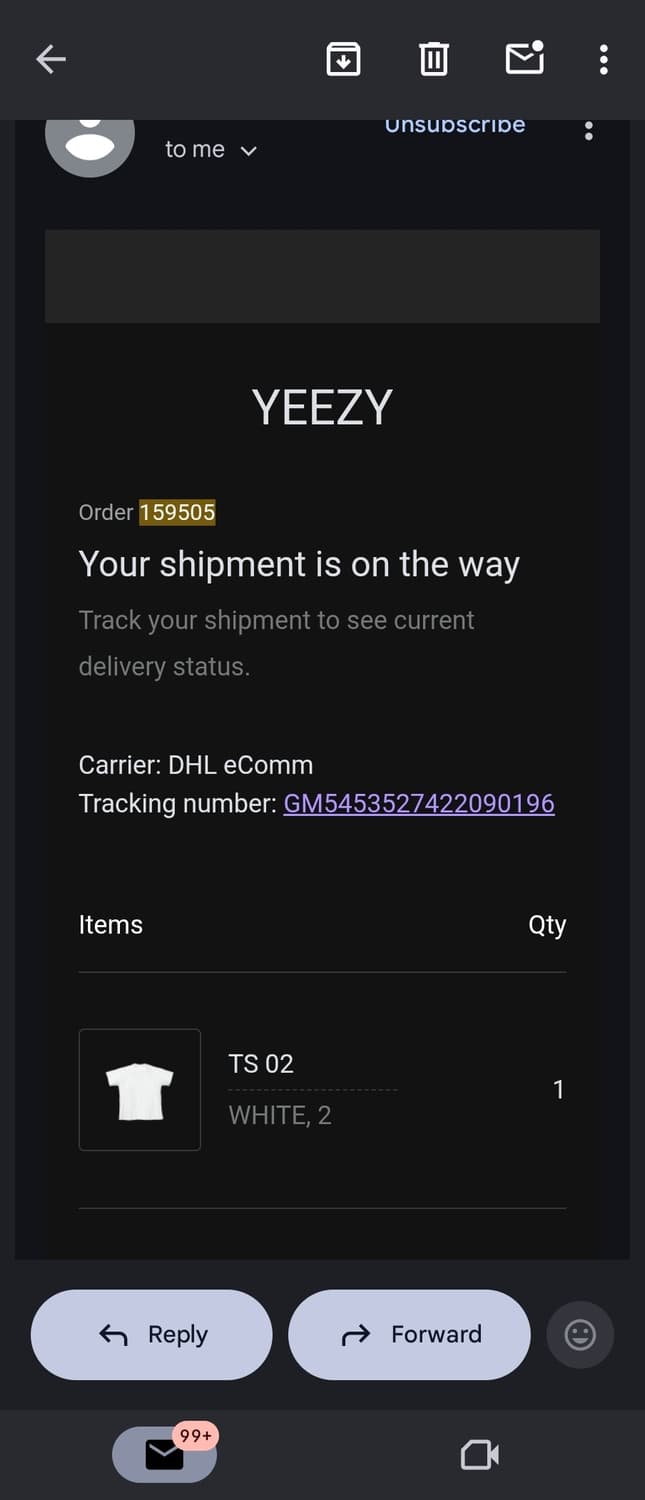 Yeezy Ts-02 White size - 2 상품이미지3