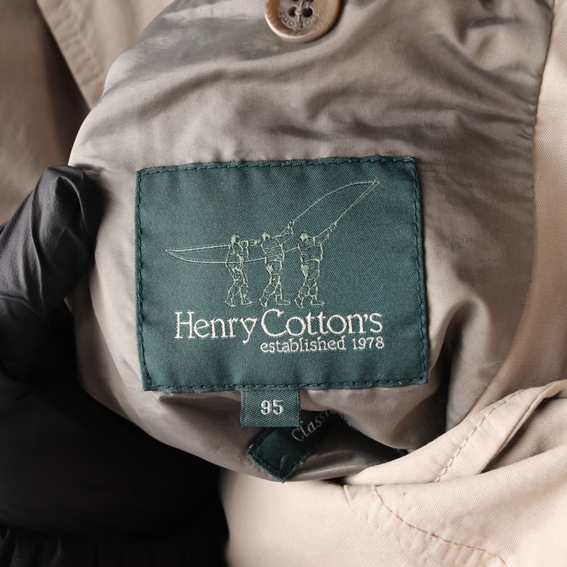 헨리코튼 클래식 3버튼 코튼 혼방 자켓 M 상품이미지7