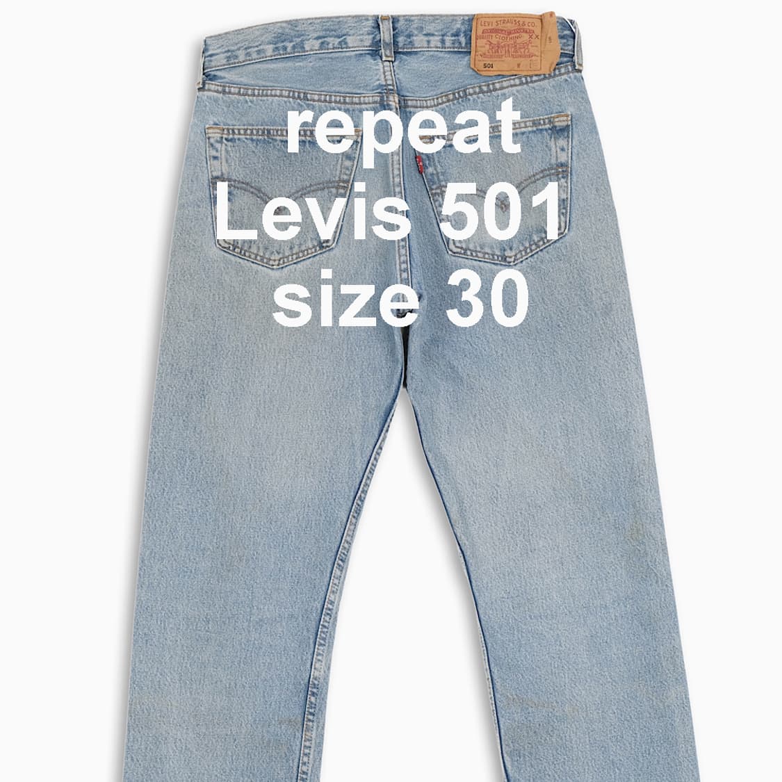 빈티지 리바이스 501 30 사이즈 LV50133115 상품이미지1