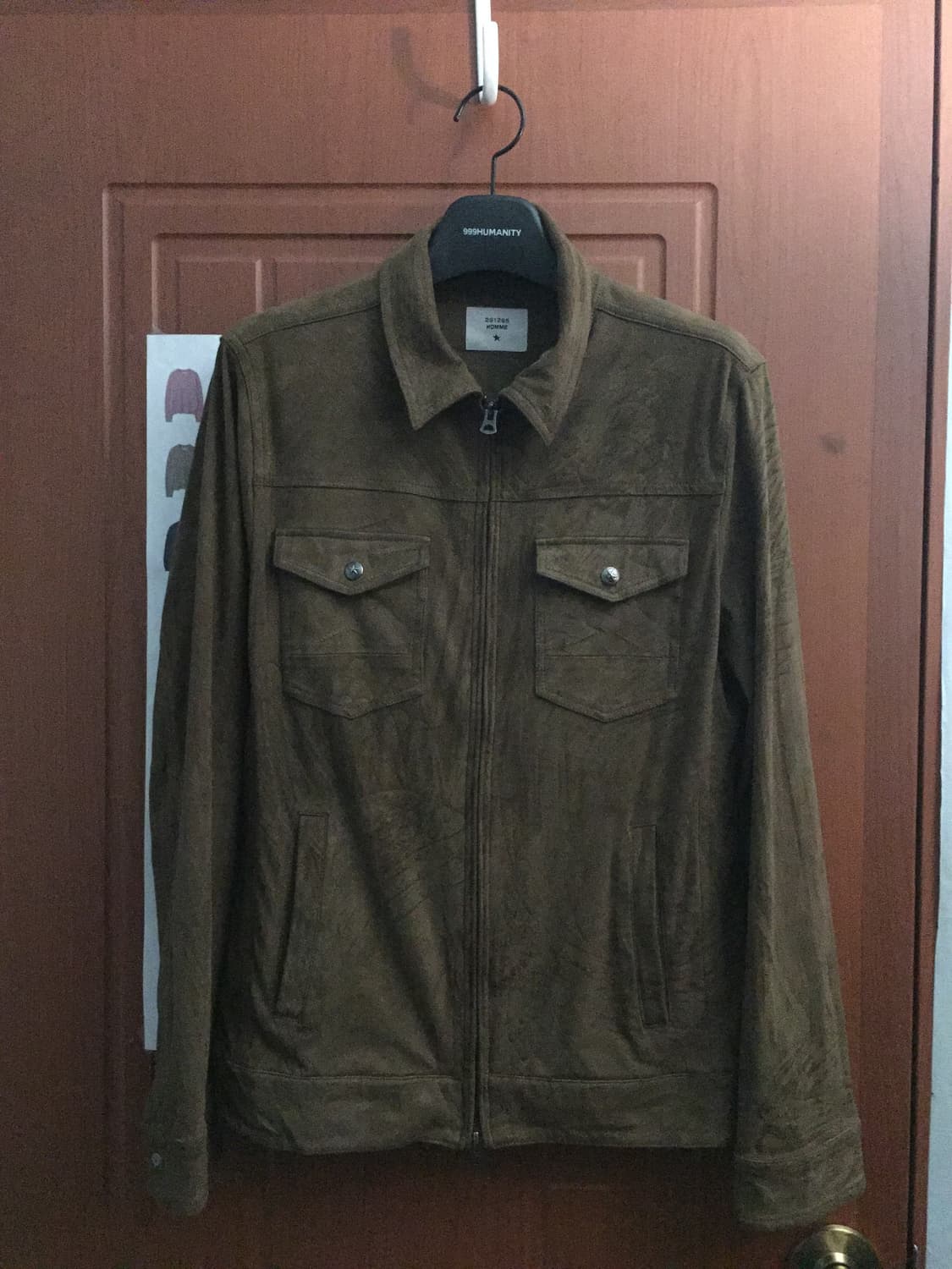 291295=Homme 스웨이드 자켓 상품이미지4