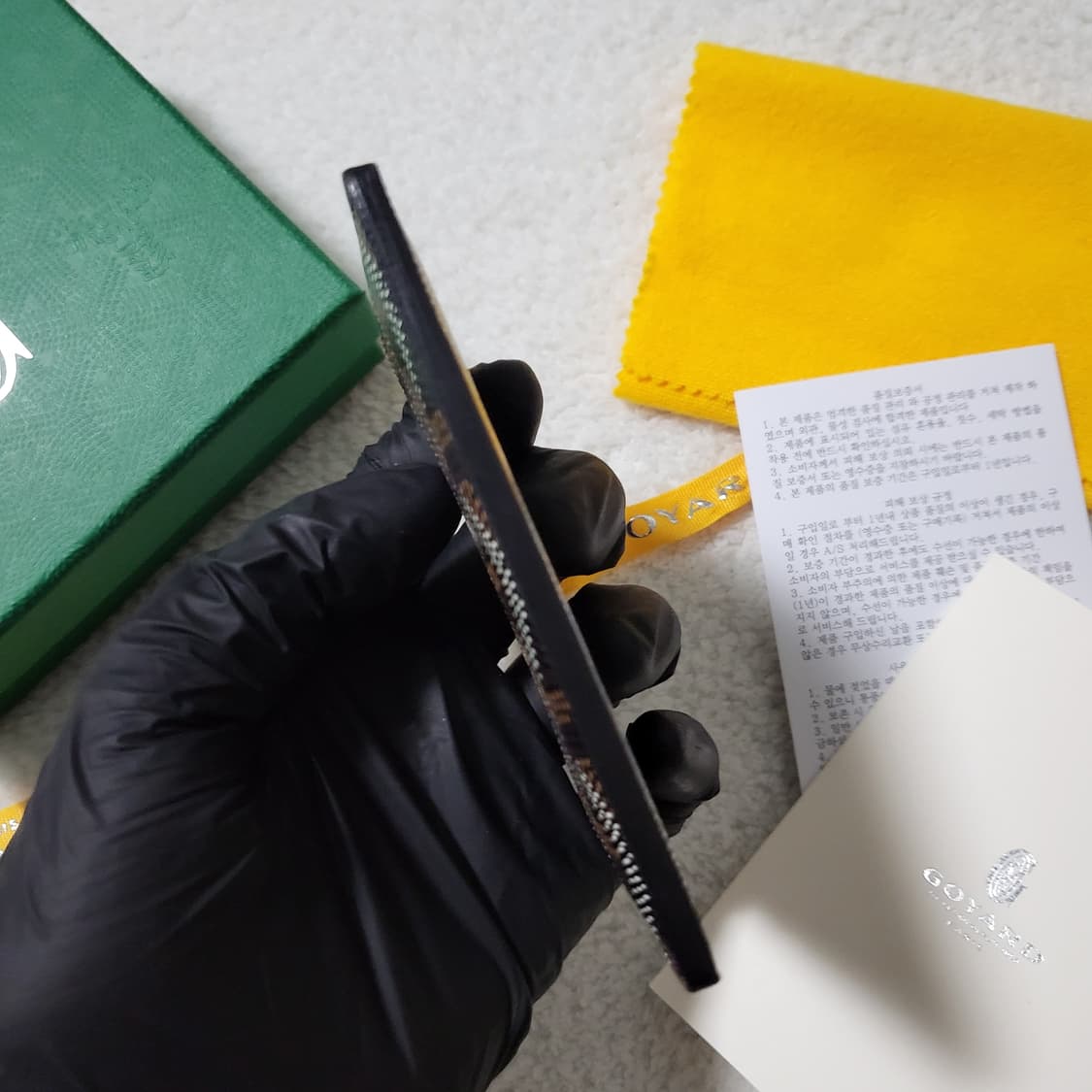 [새상품급/풀구성] 고야드 생쉴피스 카드홀더 카드지갑  상품이미지5