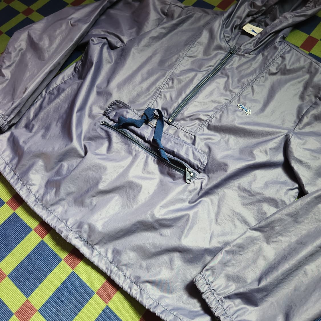 80s JC Penney 패커블 풀오버 윈드 브레이커 상품이미지5