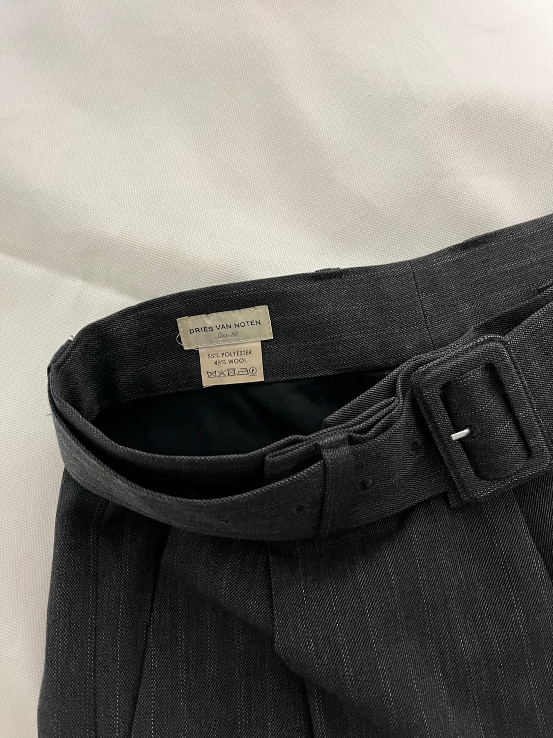 dries van noten 19FW runway stripe pants 상품이미지2