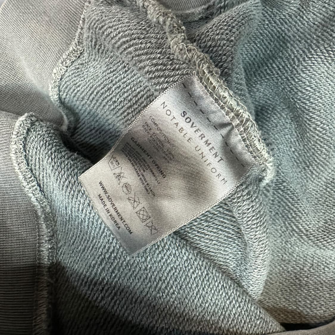 소버먼트 피그먼트 맨투맨 상품이미지5