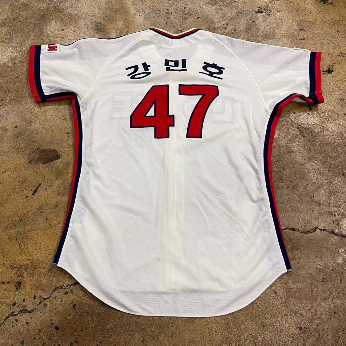 [정품/110] 롯데자이언츠 올드 유니폼 47 강민호 마킹 b16 상품이미지3