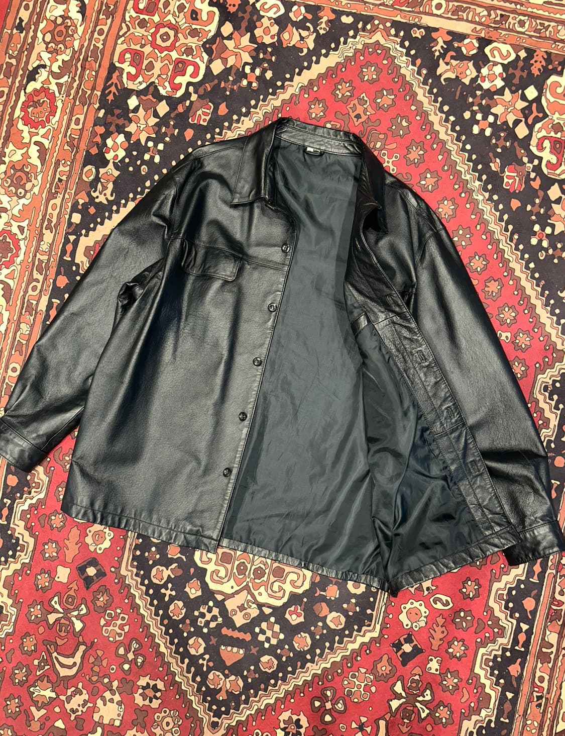 ( XXL ) 가죽셔츠 가죽남방 가죽자켓 가죽카코트 양가죽자켓 상품이미지3