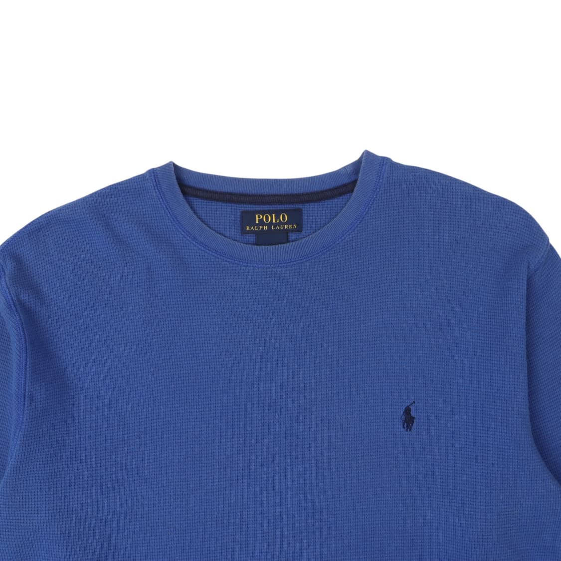 폴로 랄프로렌 블루 와플 롱슬리브 상품이미지2