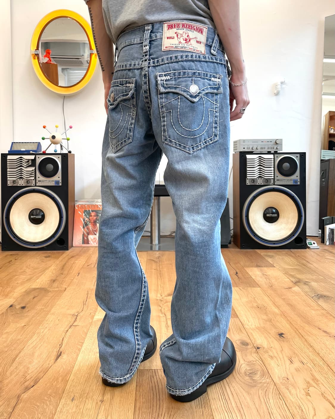 [32] 트루릴리전 부츠컷 데님 팬츠 상품이미지1