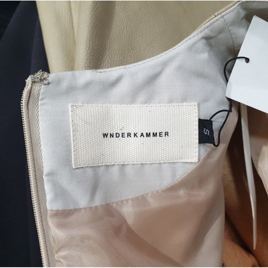 더캄머 wnderkammer 인조가죽 원피스 S 상품이미지6