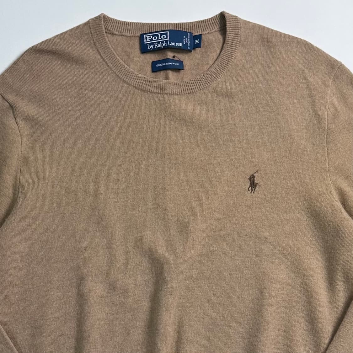 폴로 랄프로렌 베이지 울 니트   상품이미지2