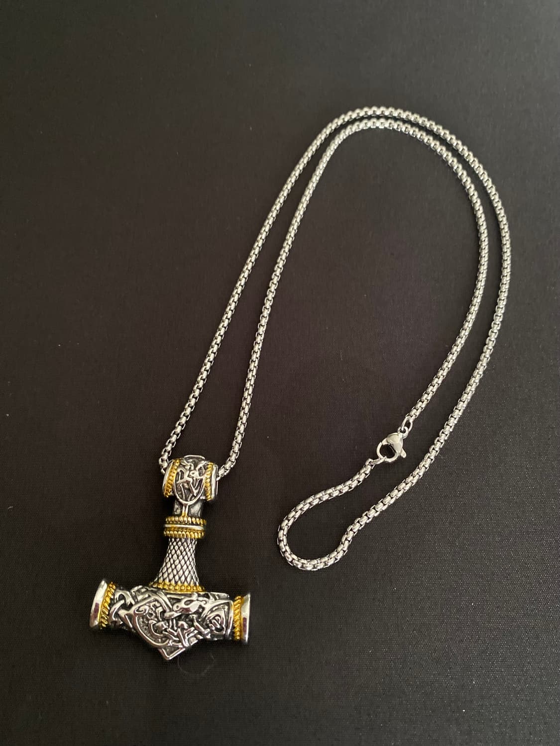 해머 바이킹 부적 팬던트 목걸이 상품이미지3