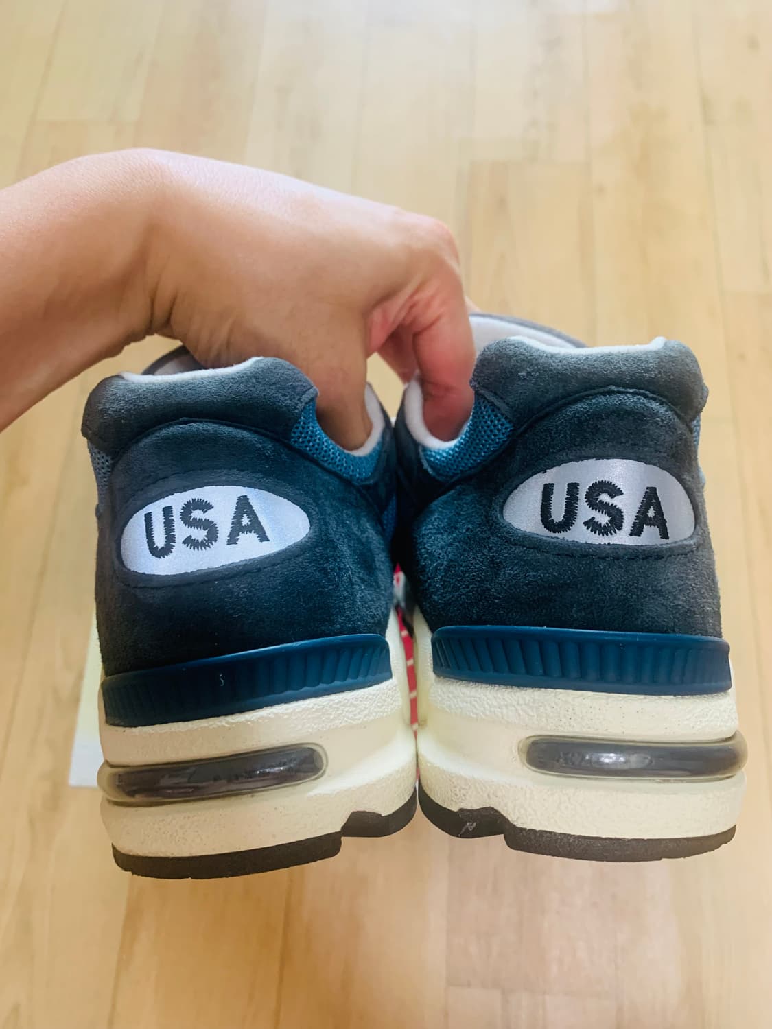 [265] 뉴발란스 990v2 메이드 인 USA 네이비 캐슬락 상품이미지8