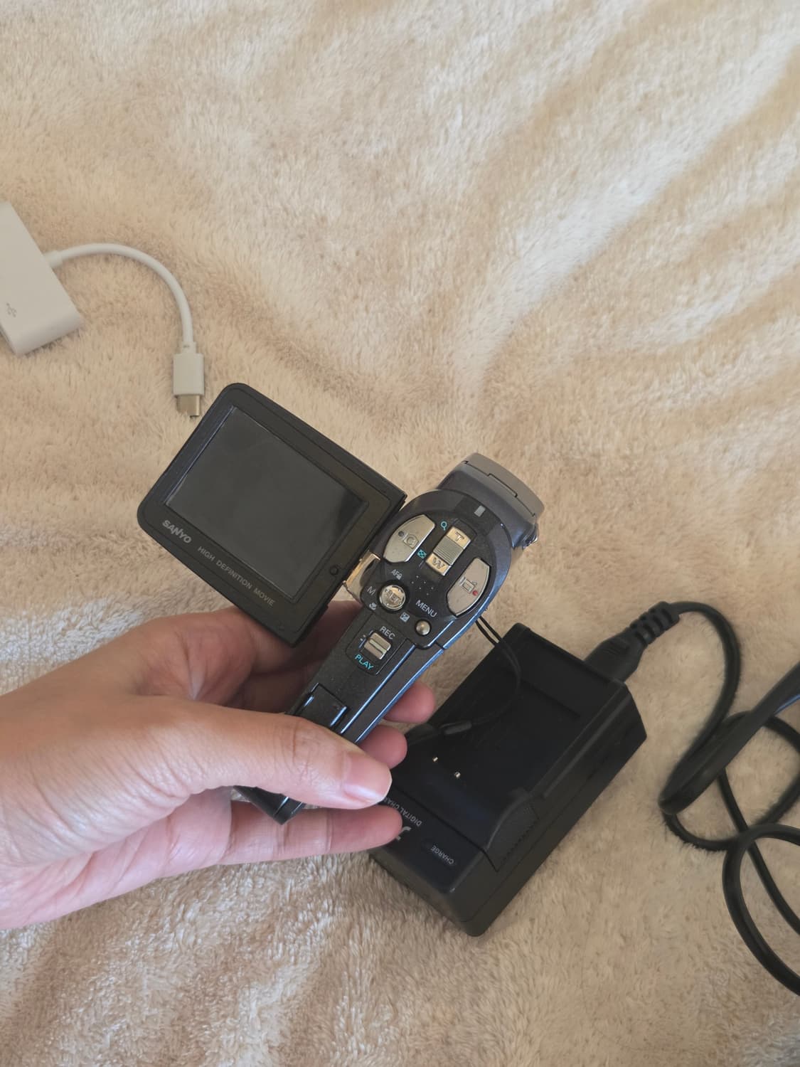 산요 Xacti HD2 빈티지 캠코더 카메라 상품이미지5