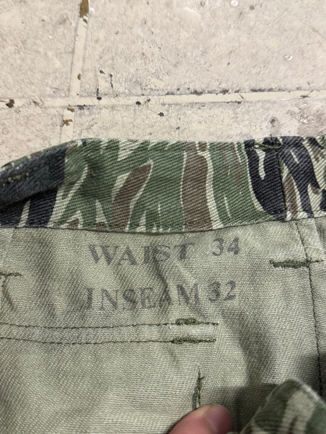SESSLER MFG. 타이거 카모 카고 팬츠 상품이미지5