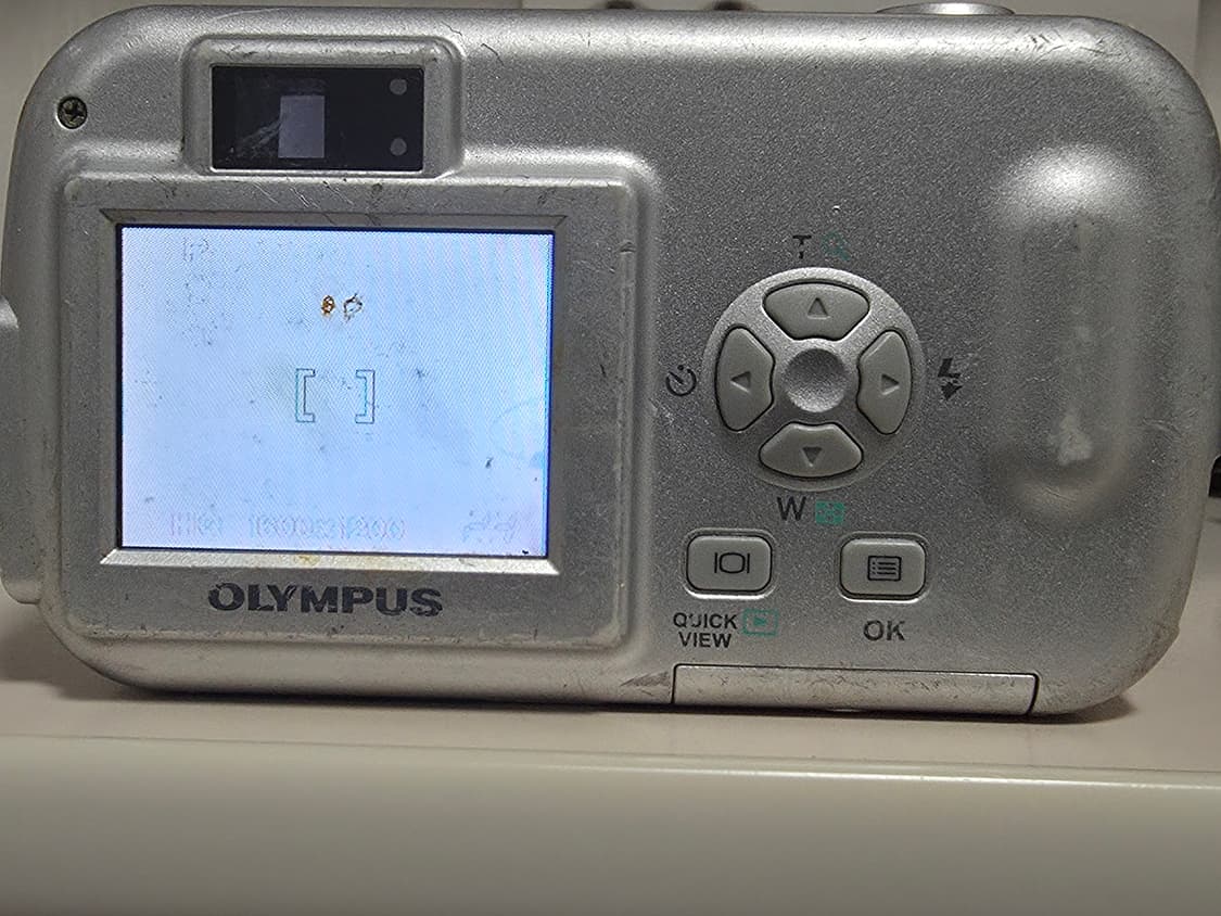 올림푸스 D-390 빈티지 디지털카메라(하자) 상품이미지6