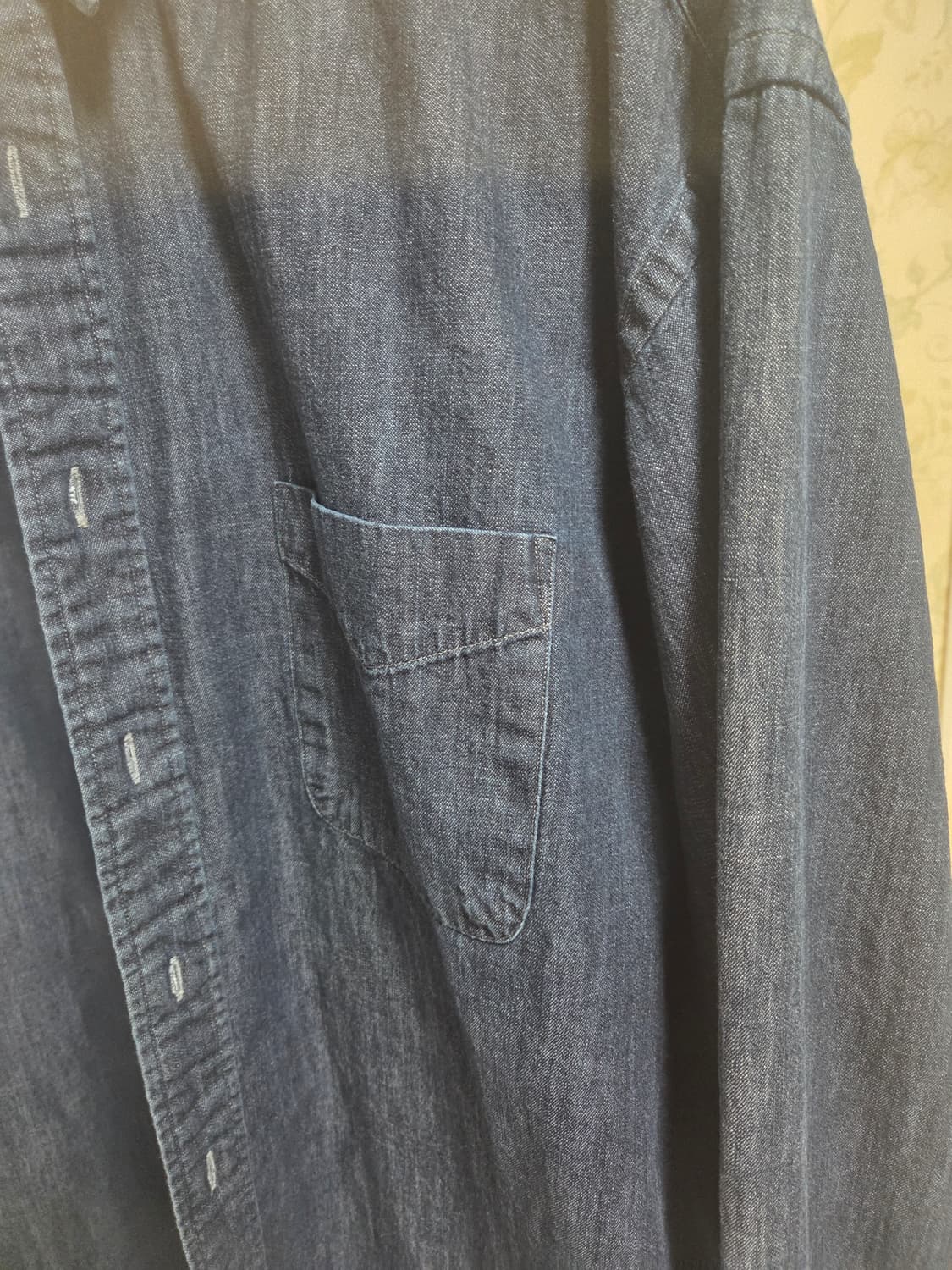 인더로우 데님셔츠 4사이즈 상품이미지5