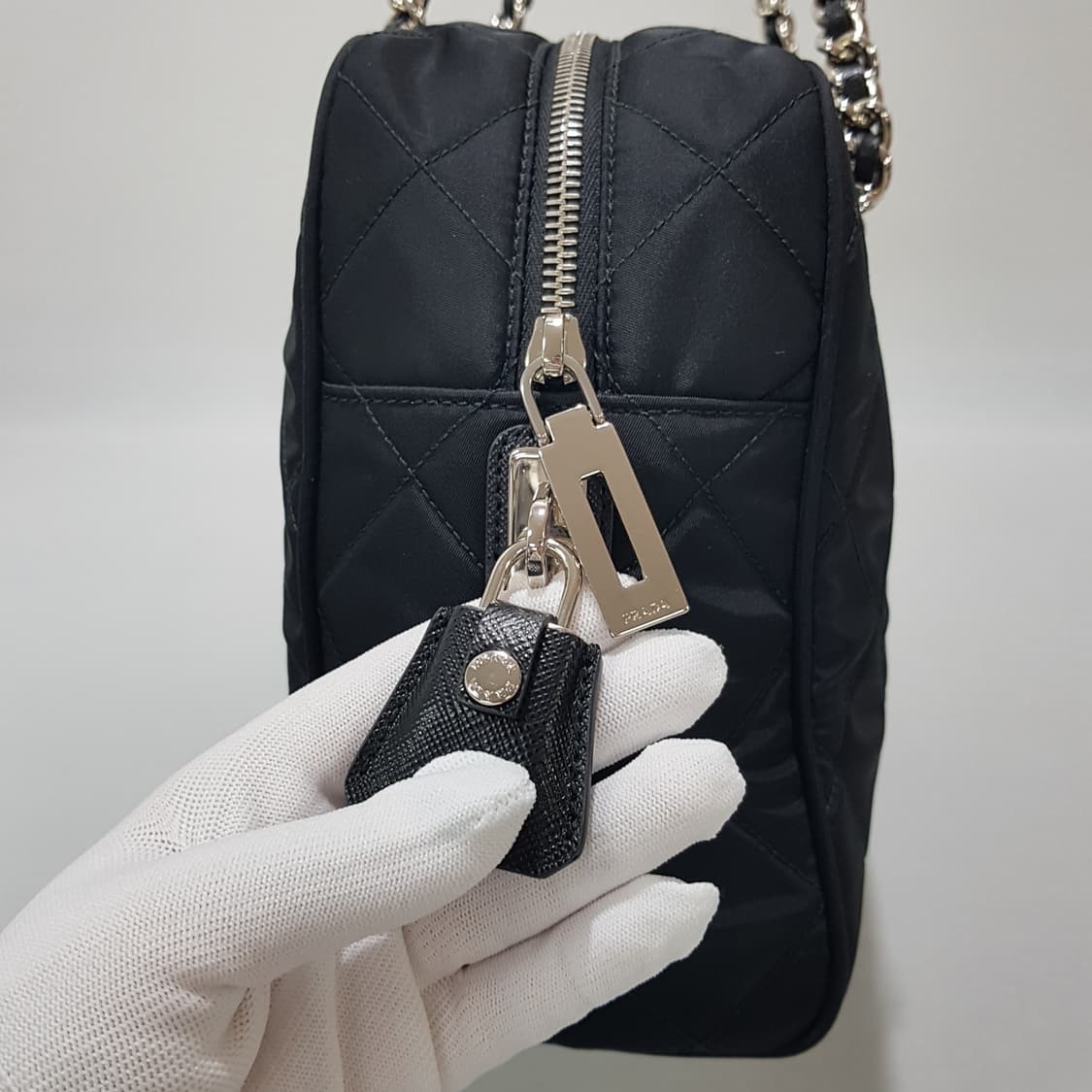 프라다 포코노 퀼팅 체인 숄더백 1BB903 상품이미지4