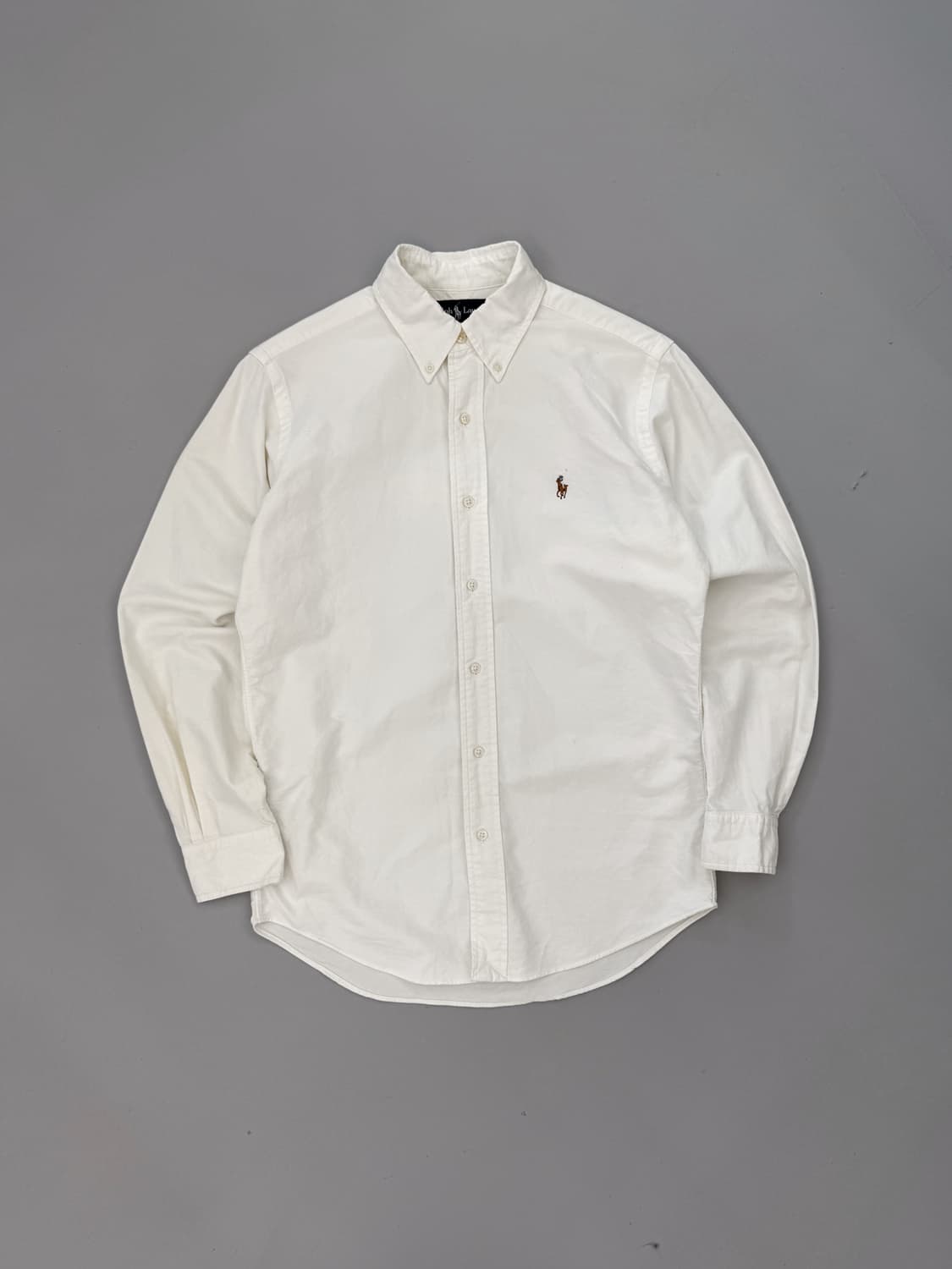 폴로 랄프로렌 루즈핏 화이트 옥스퍼드 셔츠 상품이미지1