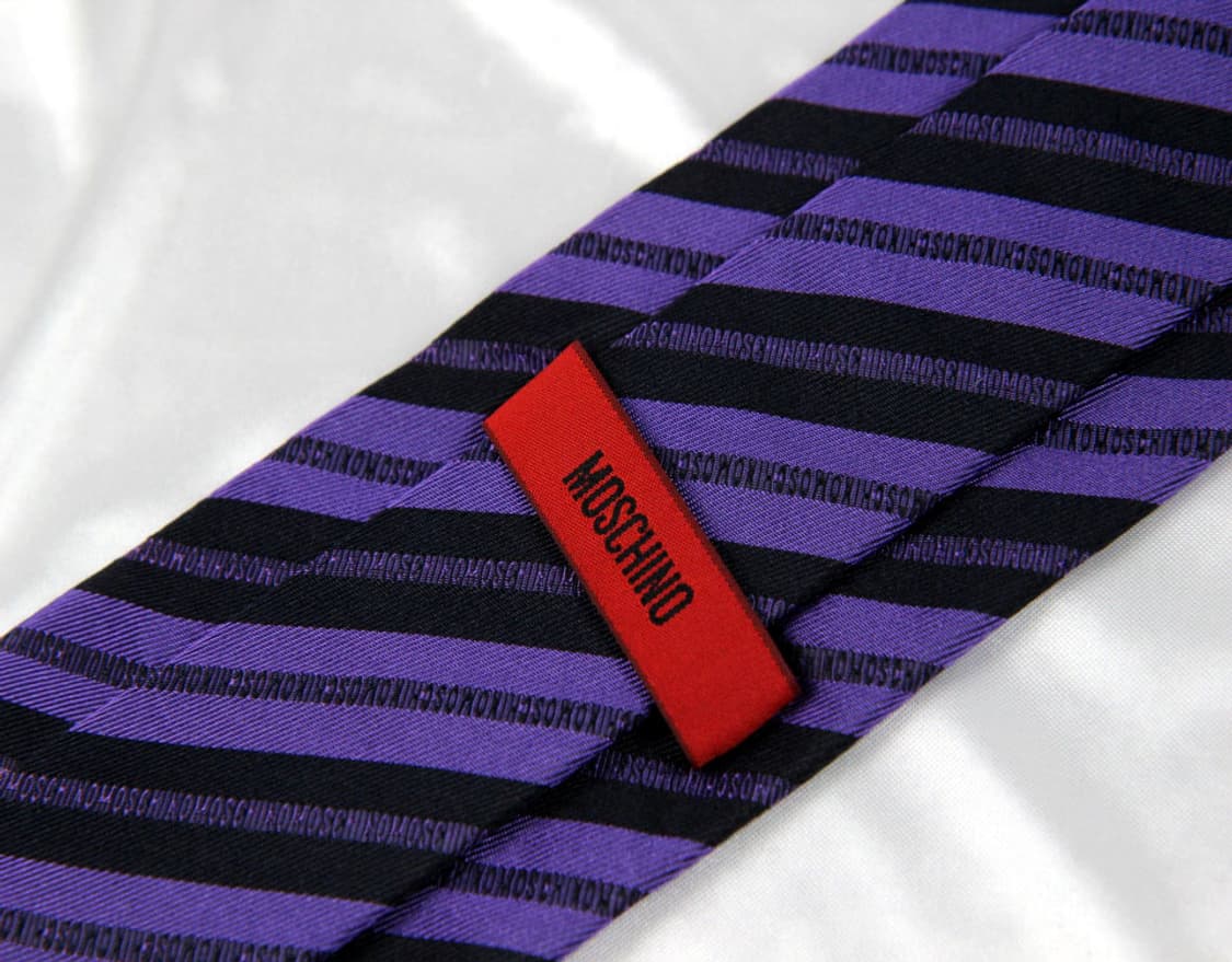 모스키노 7.9cm 미사용 남자 명품 넥타이 상품이미지3