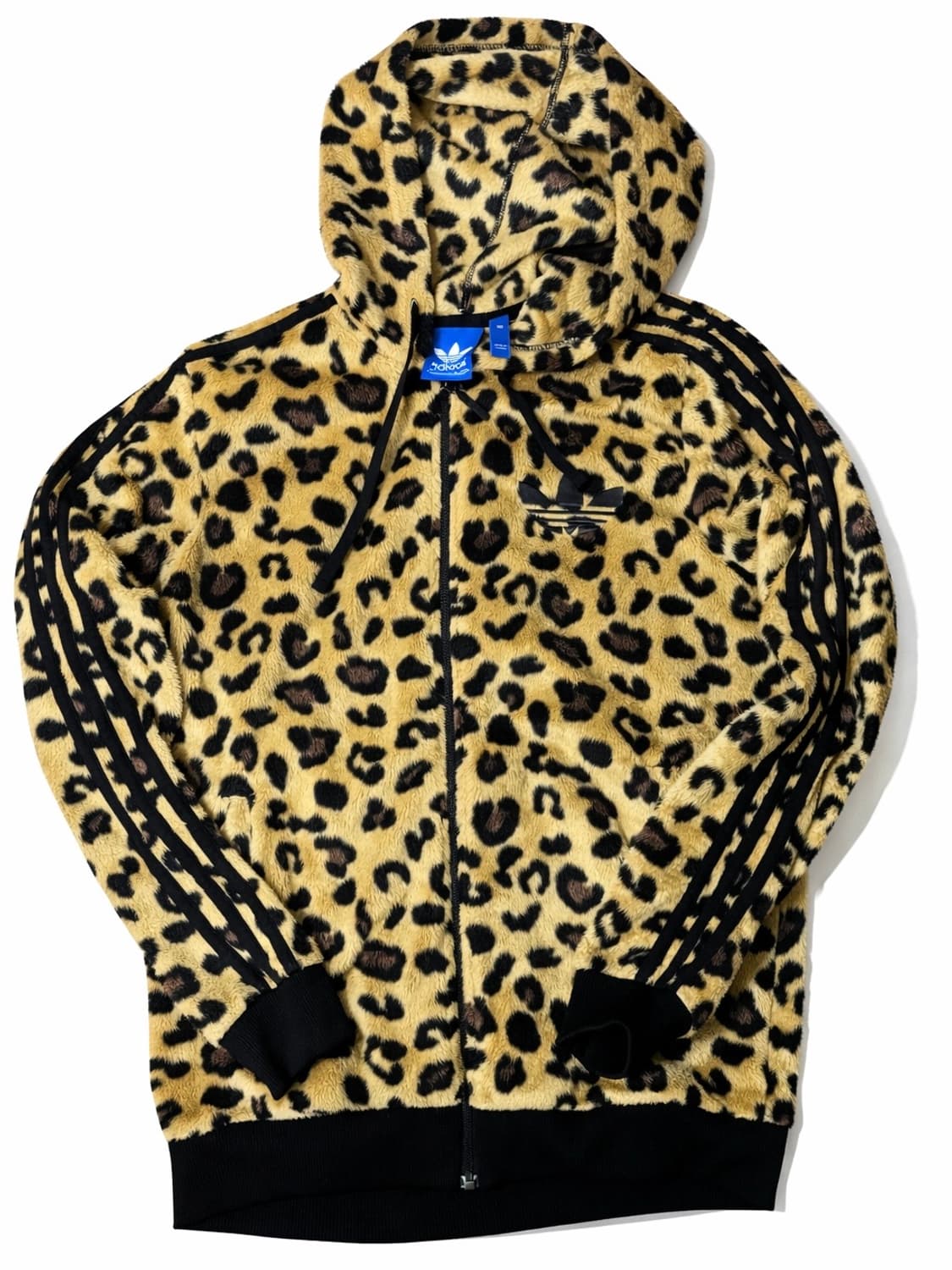 아디다스 레오파드 호피 플리스 후드집업 져지 100 상품이미지1