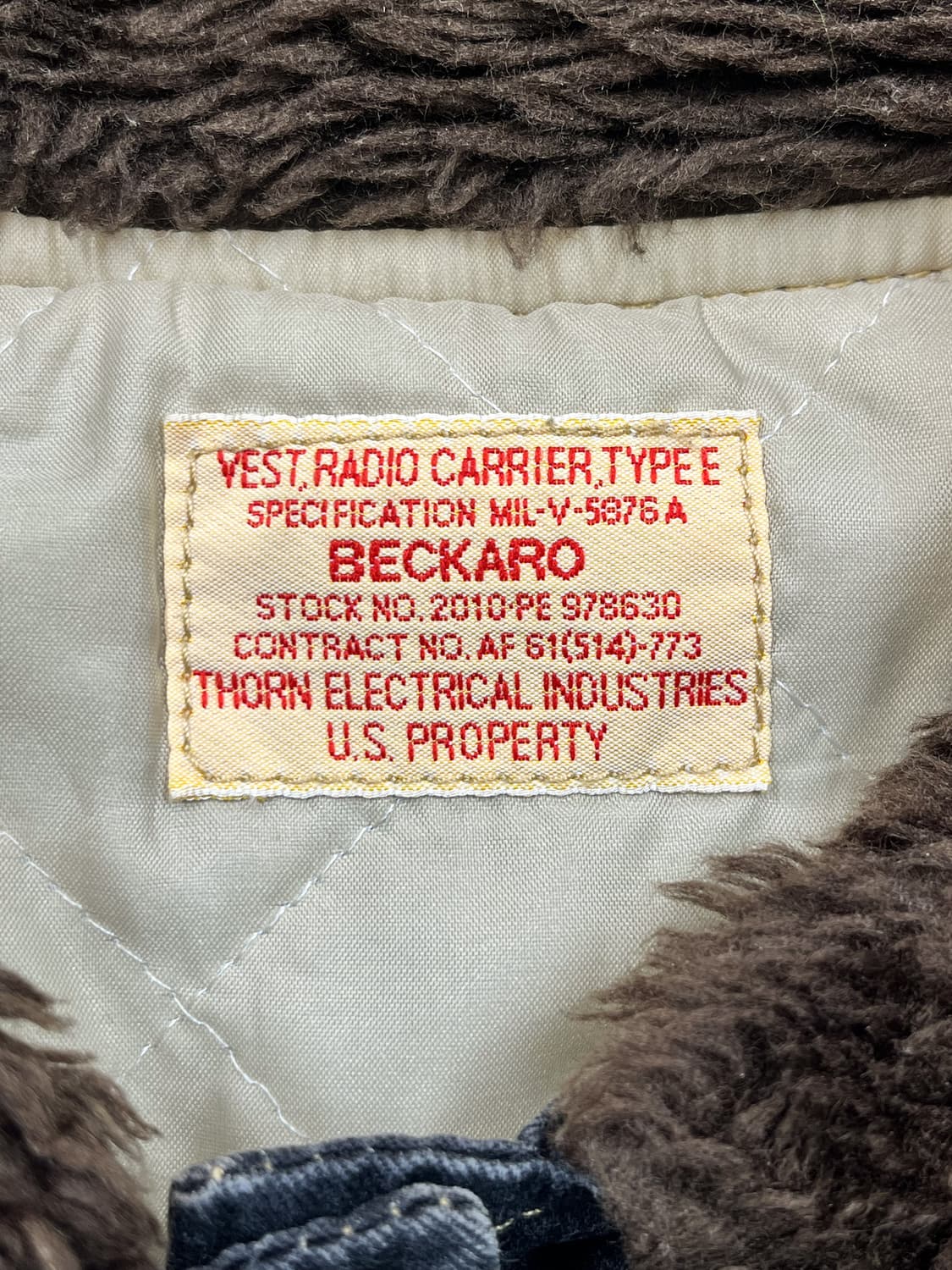 Beckaro 쉐르파 카라 트러커 자켓 상품이미지5