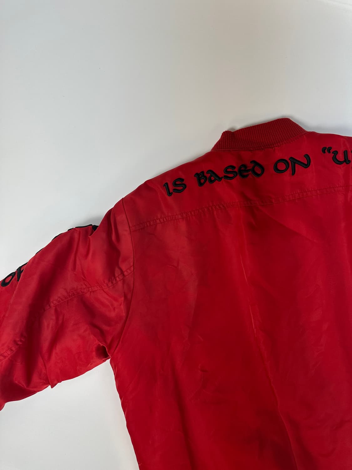 에비수 심볼자수 봄버 자켓  상품이미지4