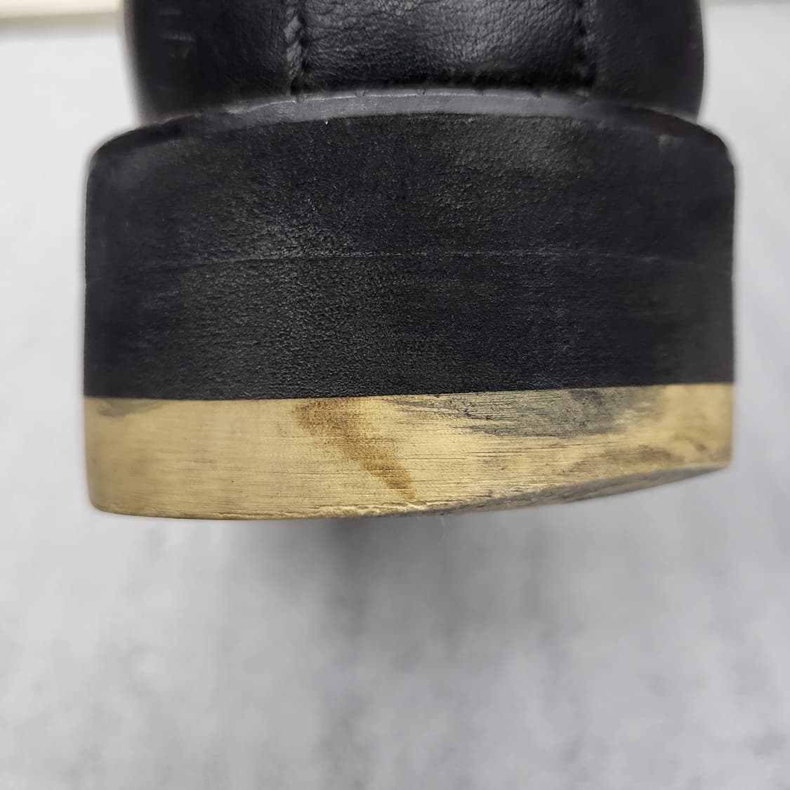 라메르마메종 블랙 가죽 앵클 부츠 270mm 상품이미지9