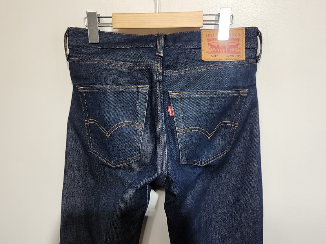 (28) 리바이스 501 청바지 생지 데님팬츠 레드탭  상품이미지5