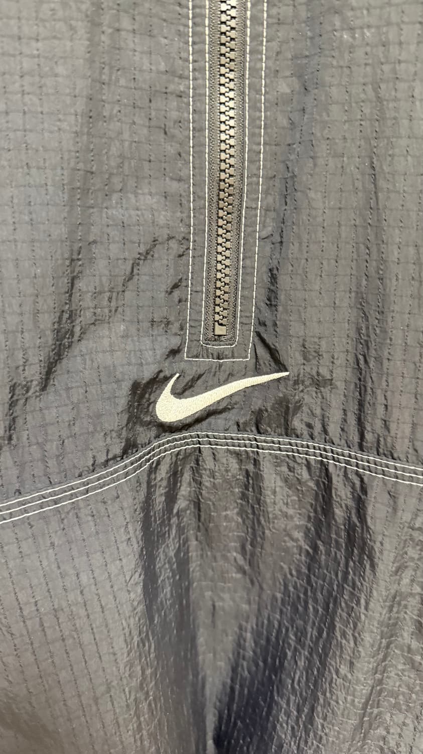 [L] 슈프림 X 나이키 립스탑 풀오버 블랙 상품이미지2