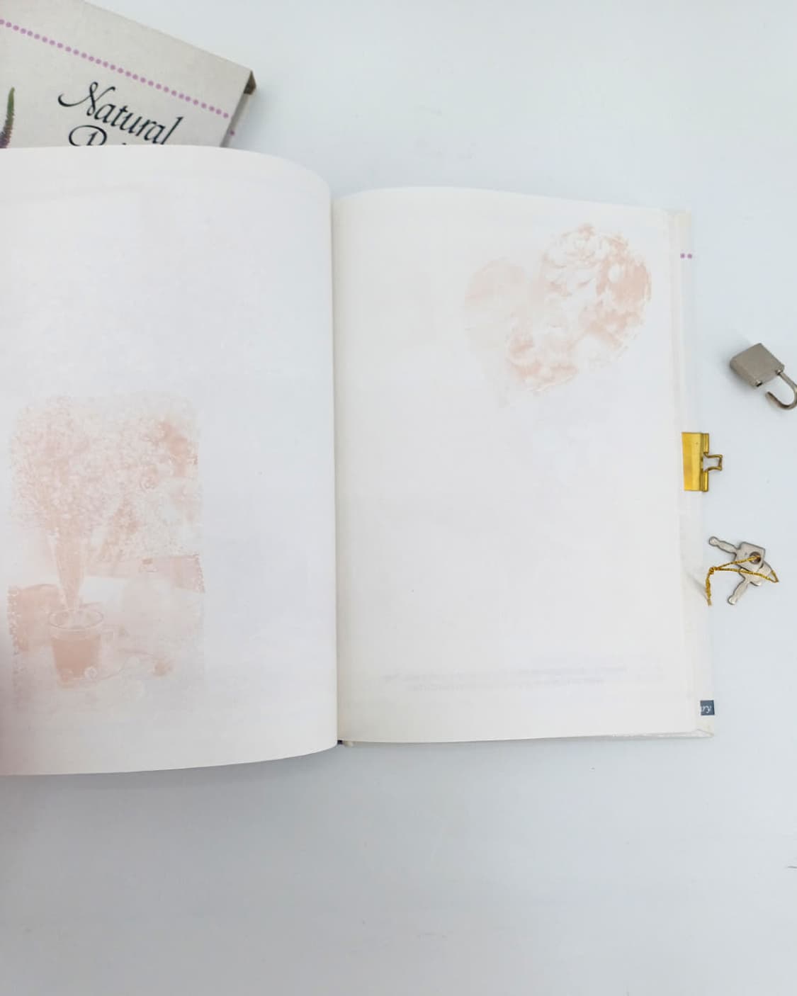 클래식 장미 고전문구 인테리어소품 자물쇠 열쇠 다이어리 메모장 일기장 상품이미지6
