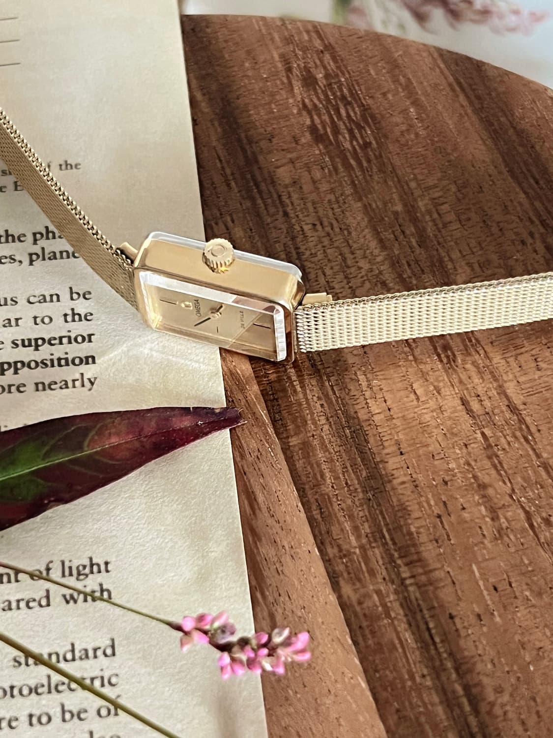 OMEGA 오메가 드빌 에메랄드 컷 수동 시계  상품이미지3