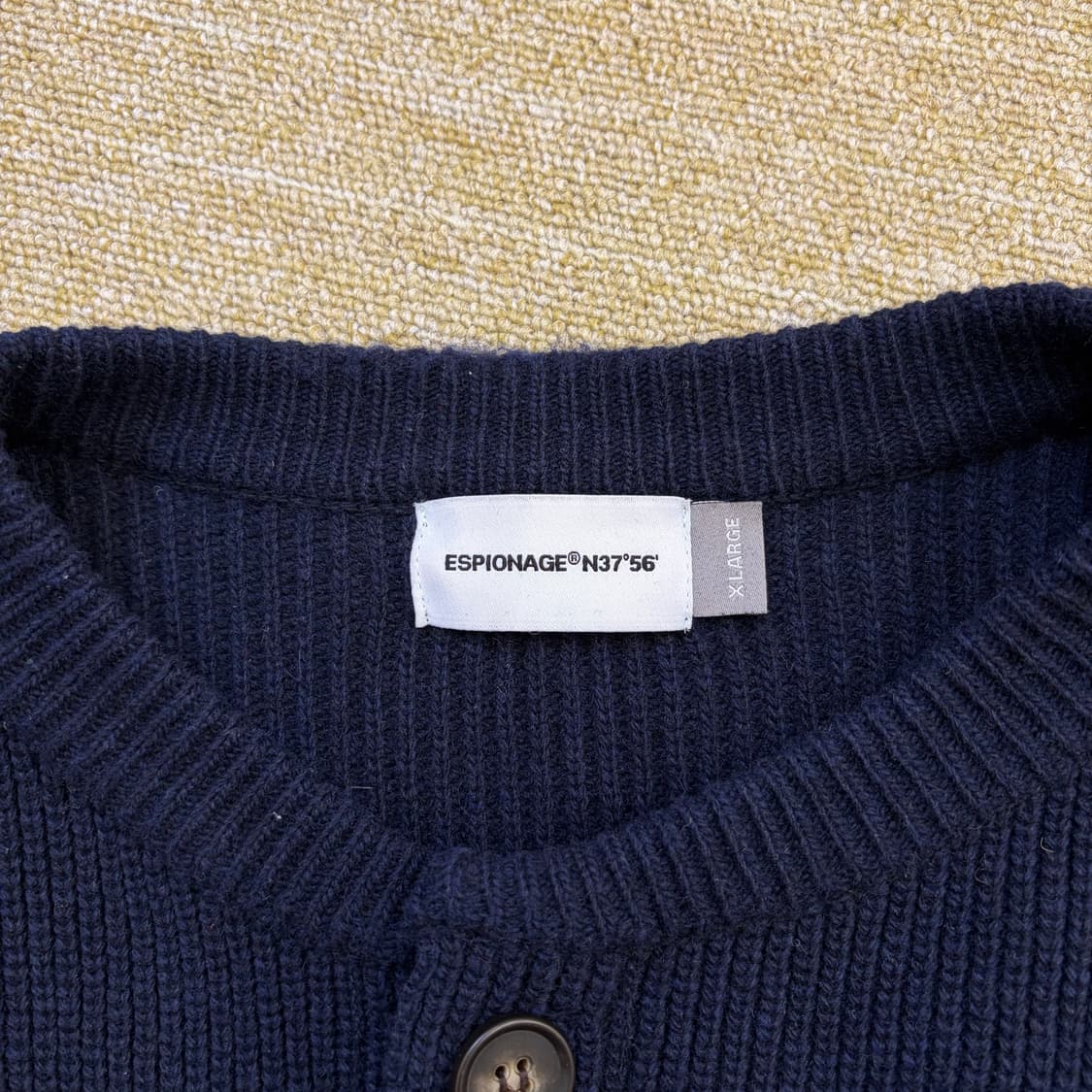 에스피오나지 네이비 가디건(XL) 상품이미지3