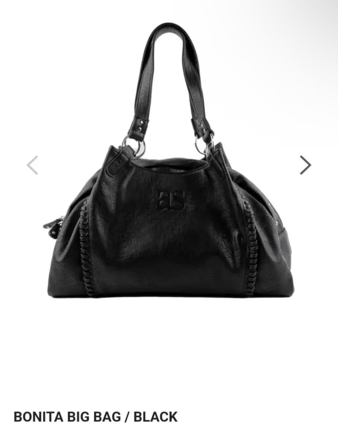 애즈온 보니타 빅백 블랙 가방 상품이미지1