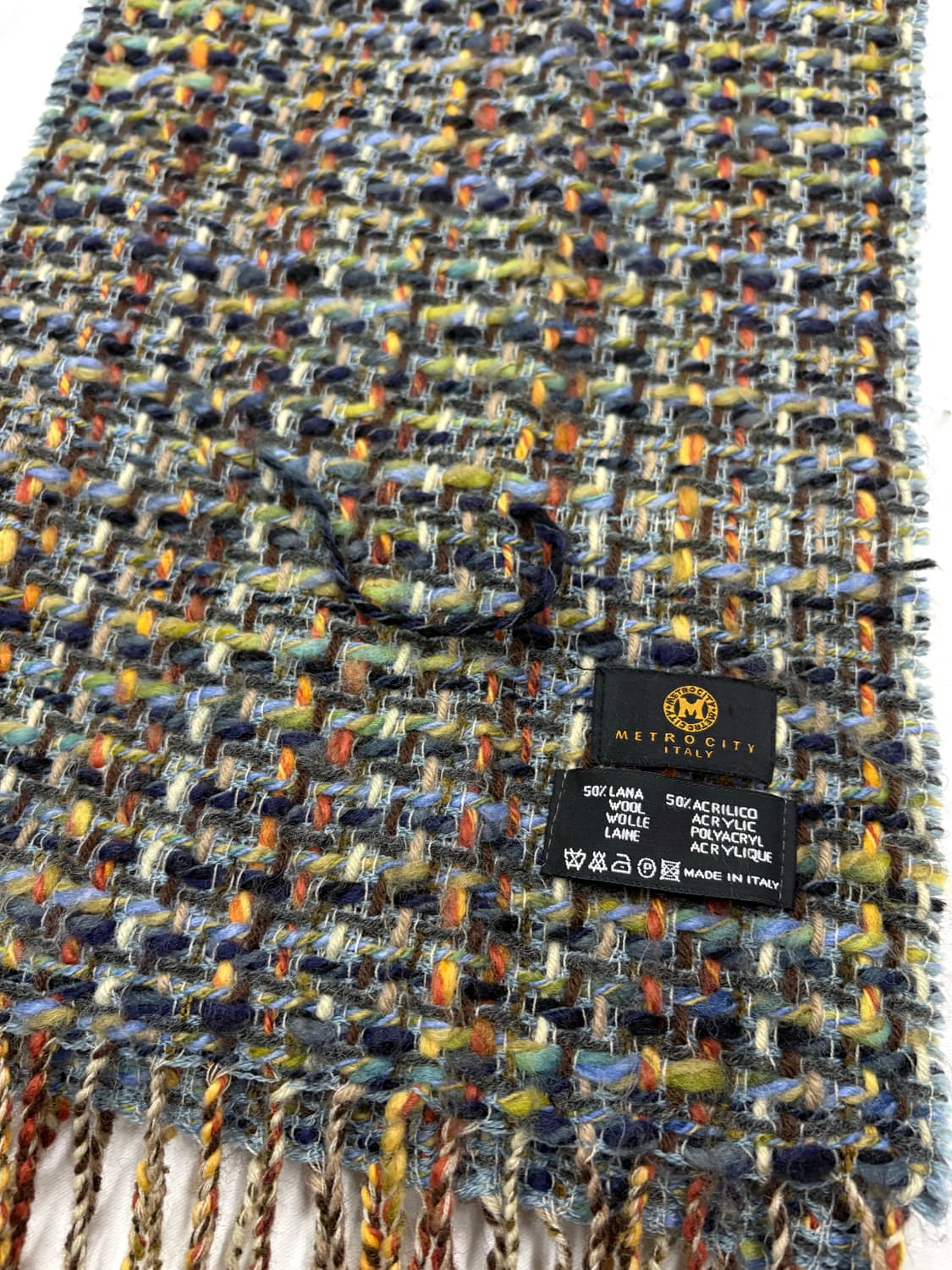 메트로시티 트위드 울 머플러 목도리 상품이미지5